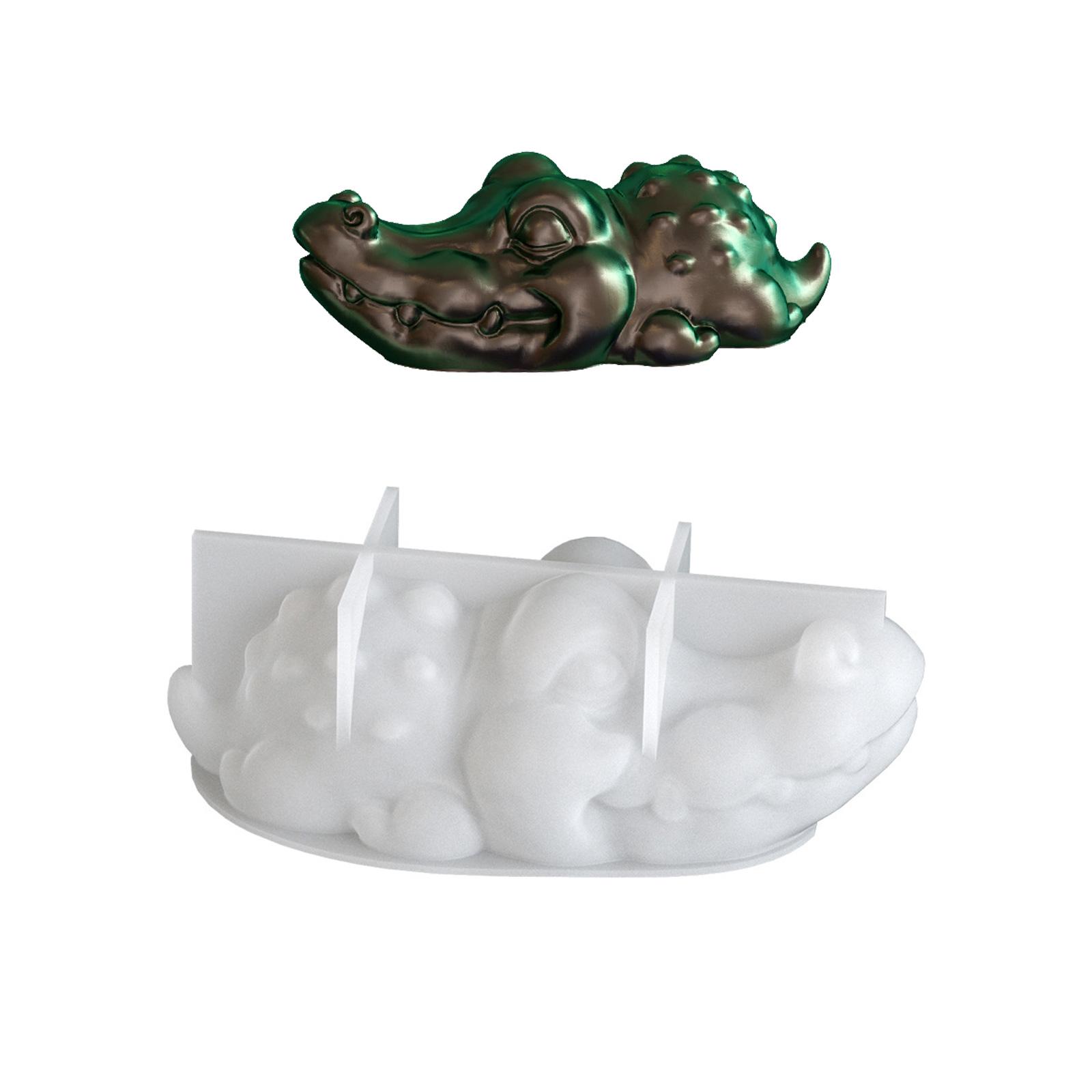 Sturdy Silicone Crocodiles Rhinoceros Molds 3D Reptile Silicone Resin Molds For Artistic Creations Animal Shaped Craft
Sturdy Silicone Crocodiles Rhinoceros Molds 3D Reptile Silicone Resin Molds For Artistic Creations Animal Shaped Craft