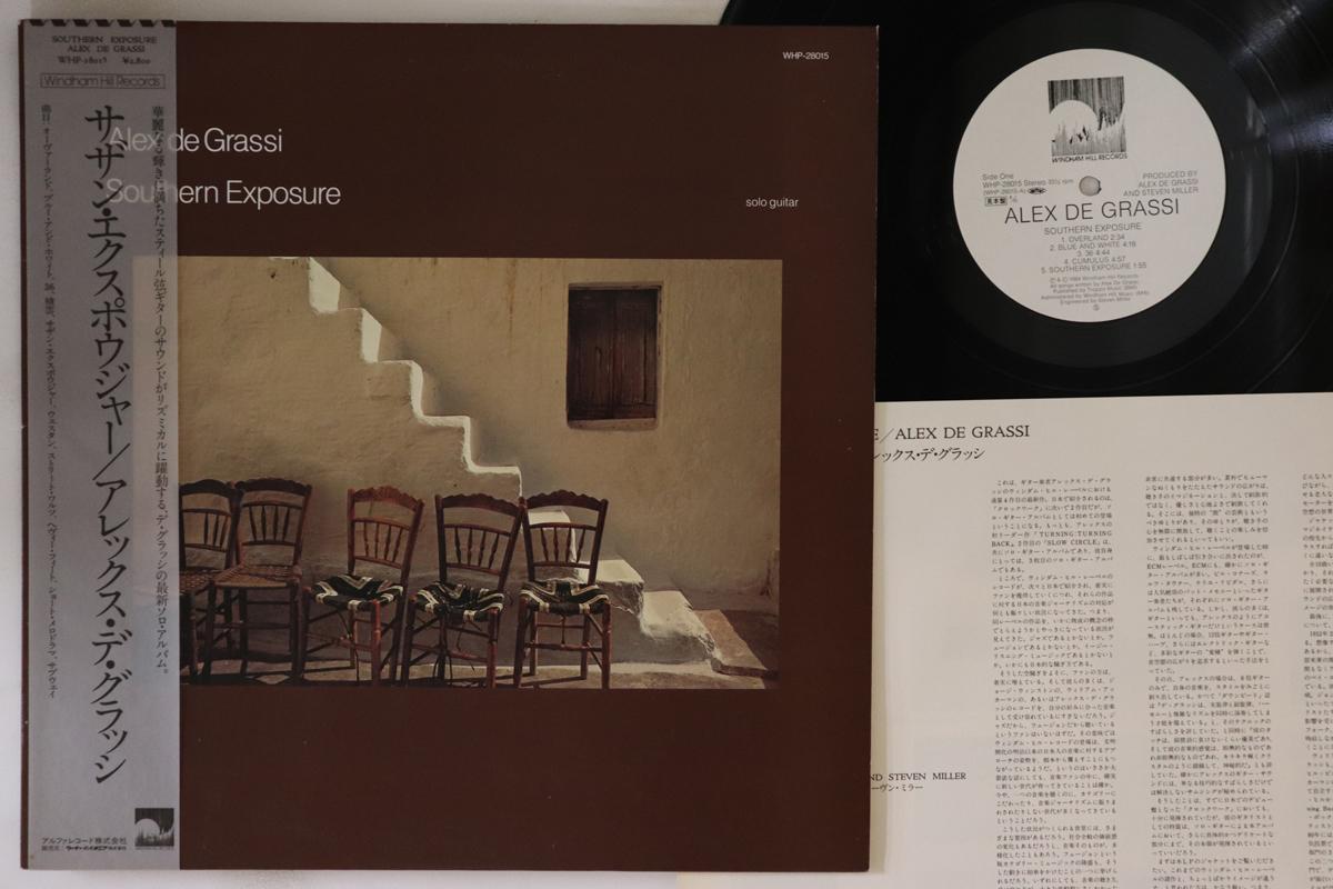 LP Record ALEX DE GRASSI Southern Exposure WHP28015PROMO WINDHAM HILL 1984 Japan Obi New Age Easy Listening Used
LP Record ALEX DE GRASSI Southern Exposure WHP28015PROMO WINDHAM HILL 1984 Japan Obi New Age Easy Listening Used