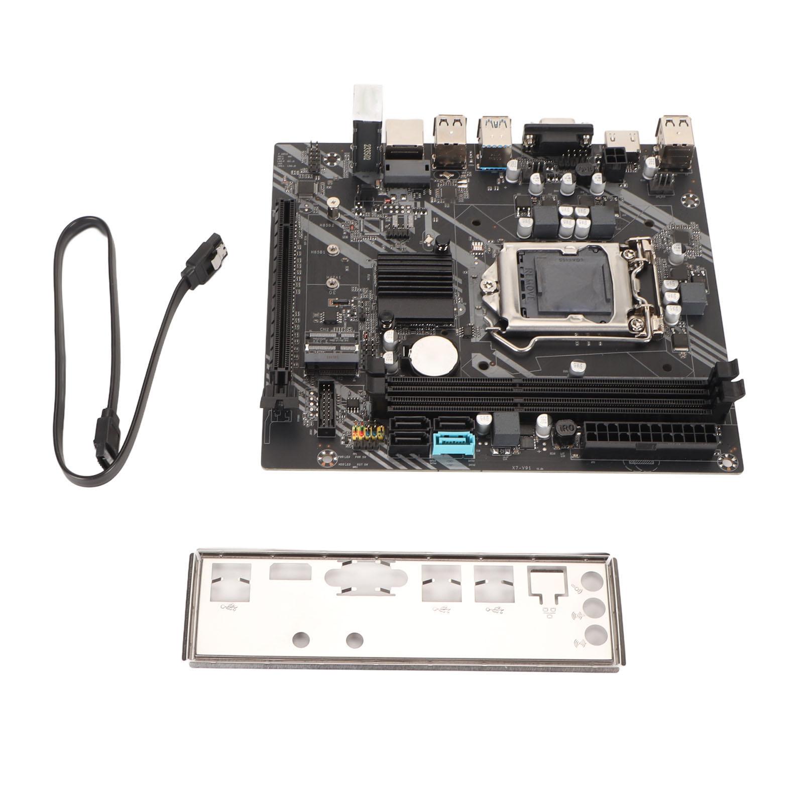Материнська плата DDR3 Двоканальний PCIe X16 SATA3.0 DDR3 4 USB2.0 2 USB3.0 3 фази живлення LGA 1155
Материнська плата DDR3 Двоканальний PCIe X16 SATA3.0 DDR3 4 USB2.0 2 USB3.0 3 фази живлення LGA 1155