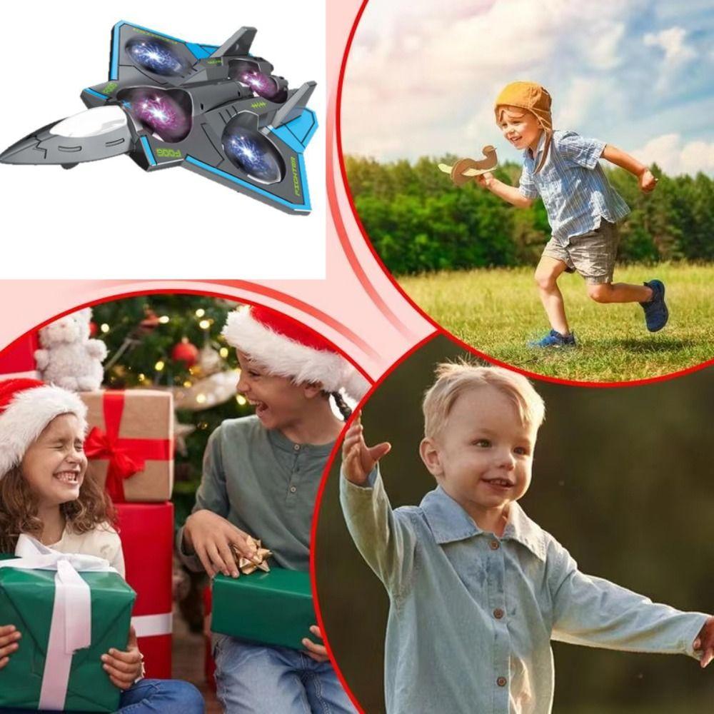 EPP Foam Remote Control Foam Fighter Gravity Sensing RC Hobby Jet Plane Home Decor синій
EPP Foam Remote Control Foam Fighter Gravity Sensing RC Hobby Jet Plane Home Decor синій