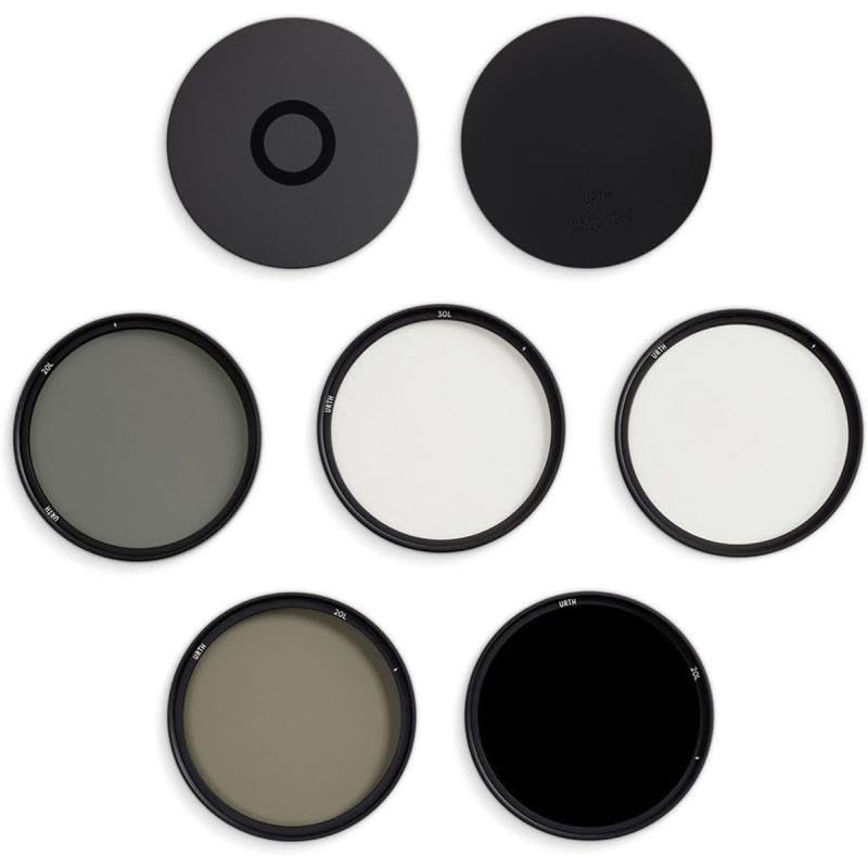 Urth 39mm Magnetic Circular Polarizer ND1000 Lens Filter Kit UV, (CPL), ND8, (Plus+) чорний
Urth 39mm Magnetic Circular Polarizer ND1000 Lens Filter Kit UV, (CPL), ND8, (Plus+) чорний