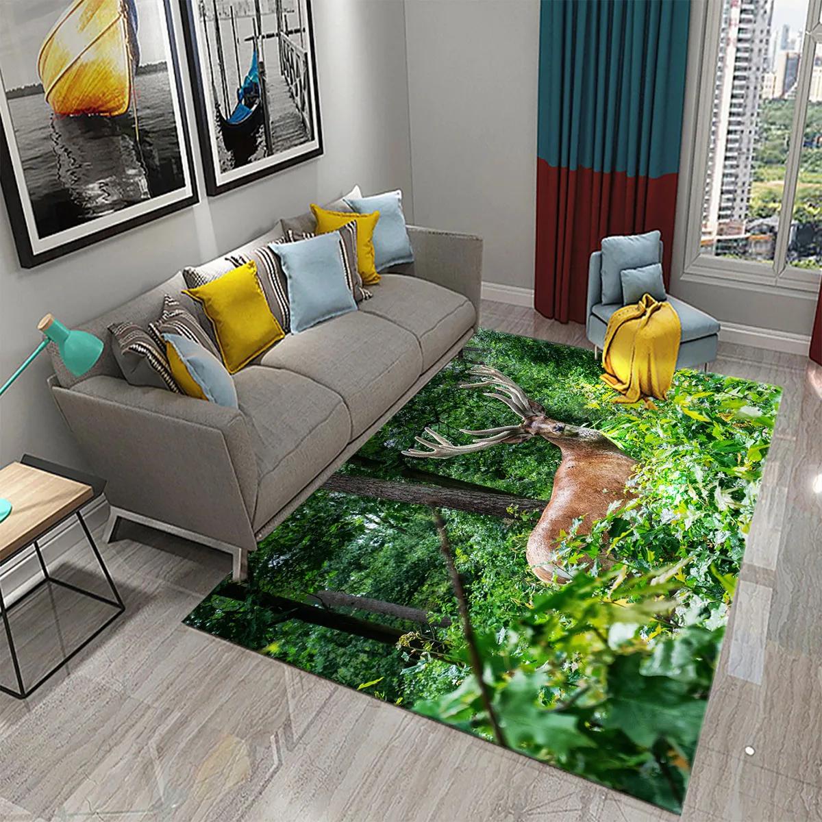 3D Forest Wildlife Carpet Cute Wild Life Rugs for Home Living Room Bedroom Floor Decor Area Mat Carpet Kids Play Crawling Carpet 40x60cm 16x24 inch
3D Forest Wildlife Carpet Cute Wild Life Rugs for Home Living Room Bedroom Floor Decor Area Mat Carpet Kids Play Crawling Carpet 40x60cm 16x24 inch