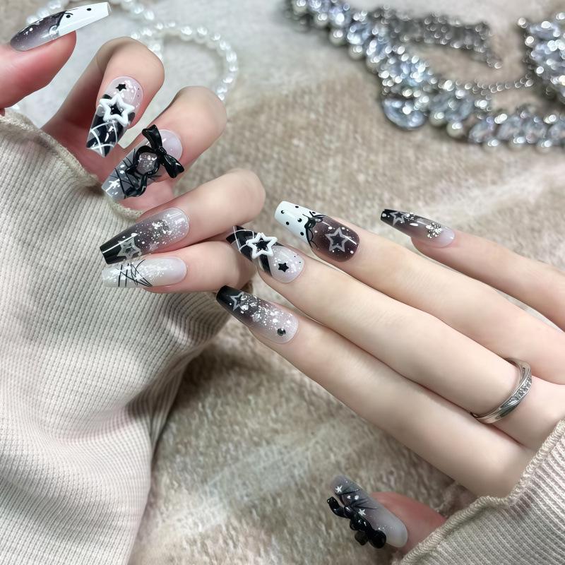Sweet & Spicy French Lace Handmade Long Nails - Cute, Wearable, Removable, and Whitening XS with Tool Kit - For Petite Hands
Sweet & Spicy French Lace Handmade Long Nails - Cute, Wearable, Removable, and Whitening XS with Tool Kit - For Petite Hands