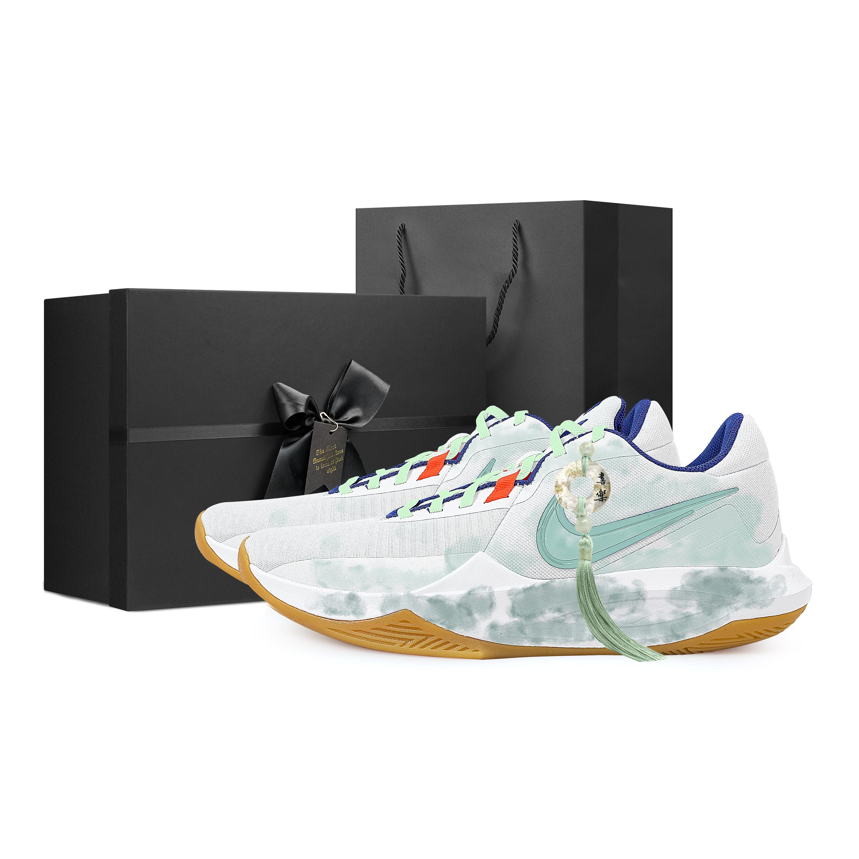 Nike Precision 6 Bamboo Ink Green Dye High End Box Fabric Slip Resistant Abrasion Resistant Low top Basketball Shoes HV1796-141(Team529-) 44
Nike Precision 6 Bamboo Ink Green Dye High End Box Fabric Slip Resistant Abrasion Resistant Low top Basketball Shoes HV1796-141(Team529-) 44