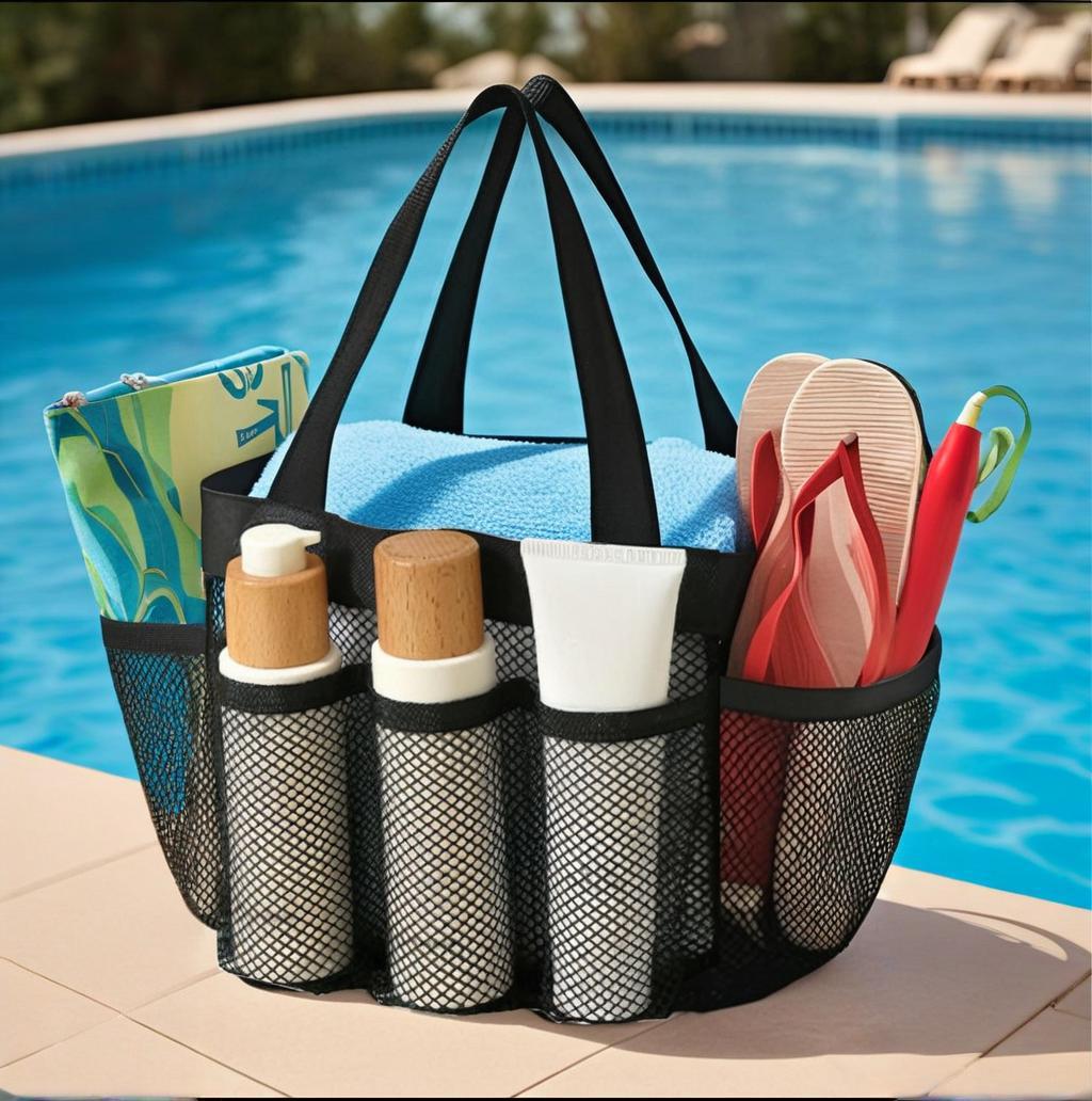 2025 Summer Mesh Bath & Toiletries Storage Bag - New Arrival Makeup Organizer for Swimming Supplies чёрный
2025 Summer Mesh Bath & Toiletries Storage Bag - New Arrival Makeup Organizer for Swimming Supplies чёрный