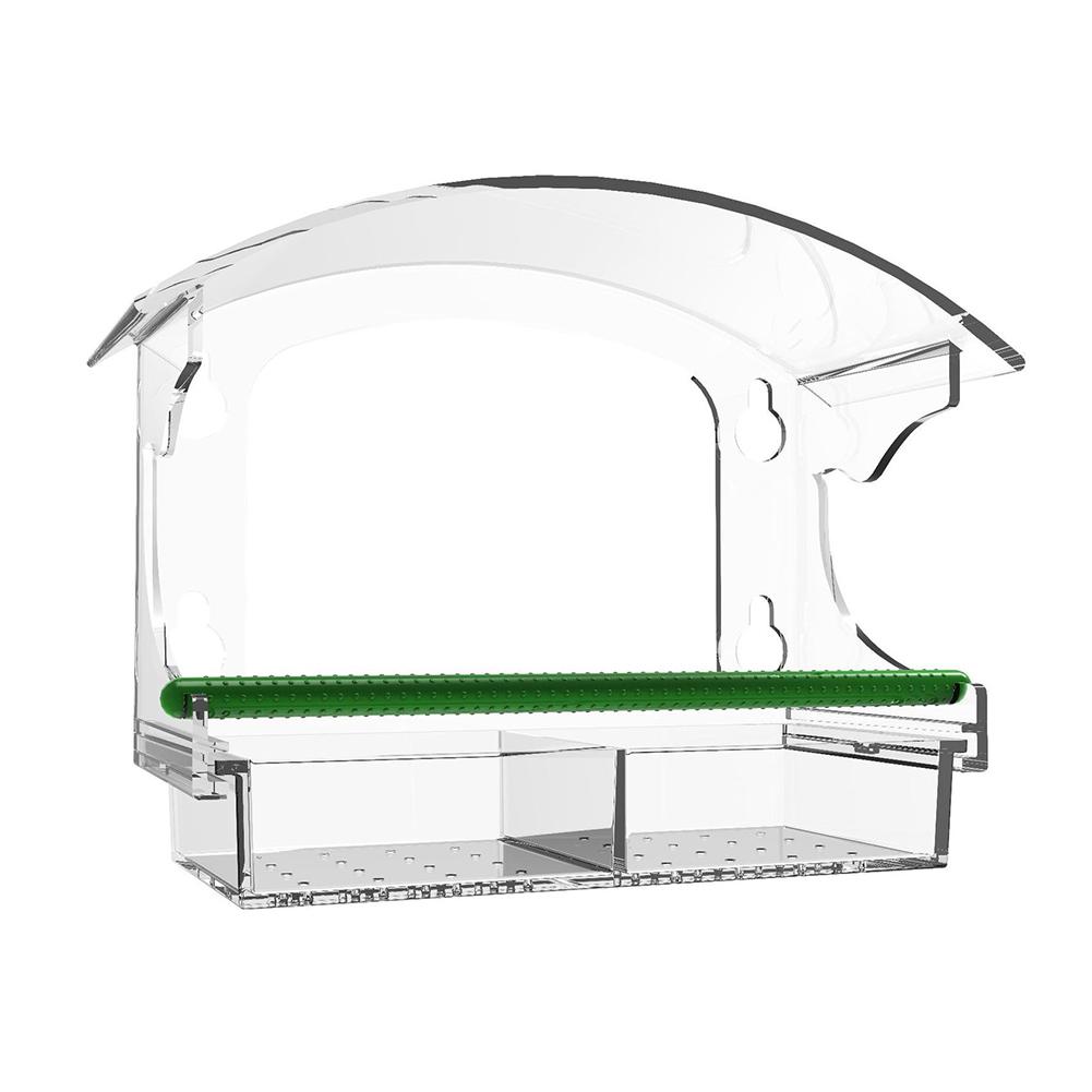 Sturdy Durable Acrylic Clear Birds Feeder with 4 Sunction Cup Outdoor Bird Feeder Removable Tray for Viewing Wild Birds Outside
Sturdy Durable Acrylic Clear Birds Feeder with 4 Sunction Cup Outdoor Bird Feeder Removable Tray for Viewing Wild Birds Outside