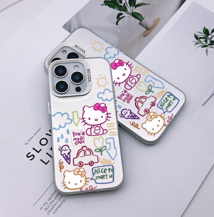 iPhone Case for 13/12/11 Pro: Cute Ice Cream Cone with KT Cat, Drop-proof and Fits iPhone 16/14 iPhone 15 Pro
iPhone Case for 13/12/11 Pro: Cute Ice Cream Cone with KT Cat, Drop-proof and Fits iPhone 16/14 iPhone 15 Pro