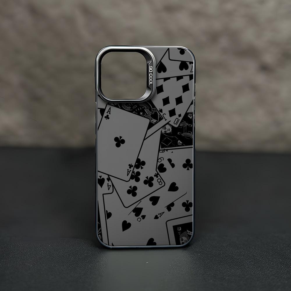 Black and white poker element collage pattern phone case For iPhone 11 12 13 14 15 16 17 XS XR X 12 13 Plus Pro Max SE series iPhone 17 Pro Max
Black and white poker element collage pattern phone case For iPhone 11 12 13 14 15 16 17 XS XR X 12 13 Plus Pro Max SE series iPhone 17 Pro Max