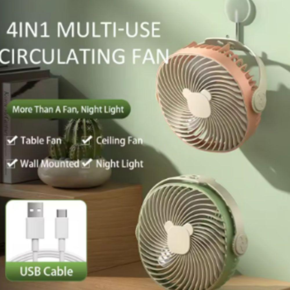USB Rechargeable Desktop Fan Strong Airflow Air Conditioner Portable Hanging Ceiling Fan Travel зелений
USB Rechargeable Desktop Fan Strong Airflow Air Conditioner Portable Hanging Ceiling Fan Travel зелений