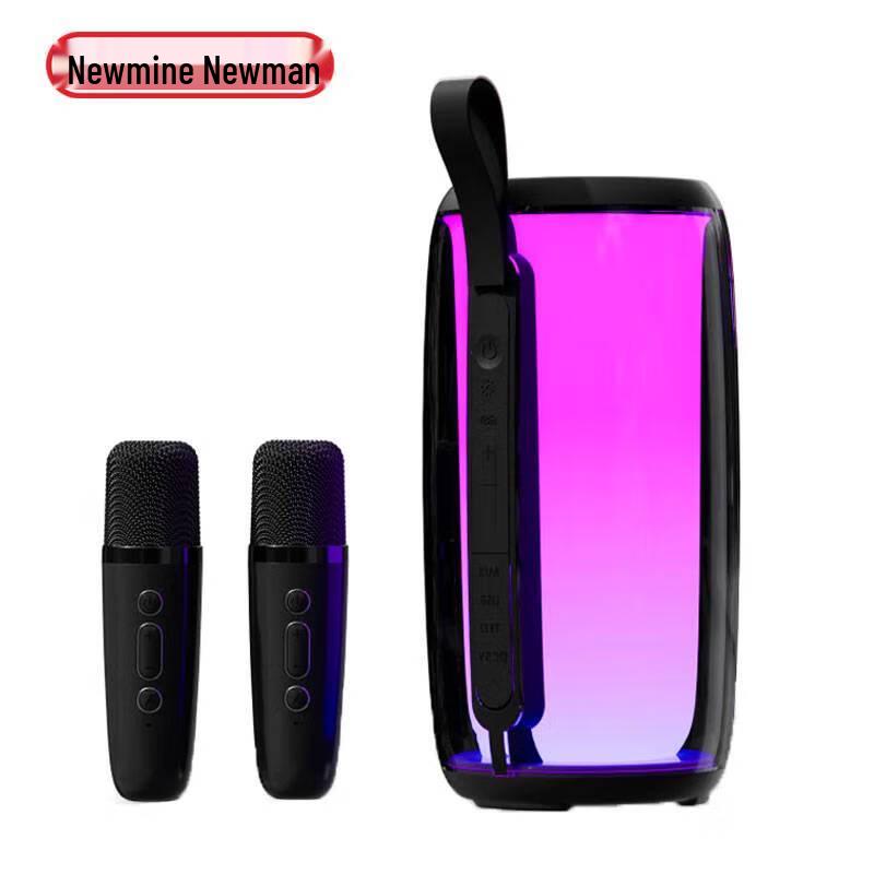 Караоке Bluetooth-колонка с двумя микрофонами Newman M18
Караоке Bluetooth-колонка с двумя микрофонами Newman M18