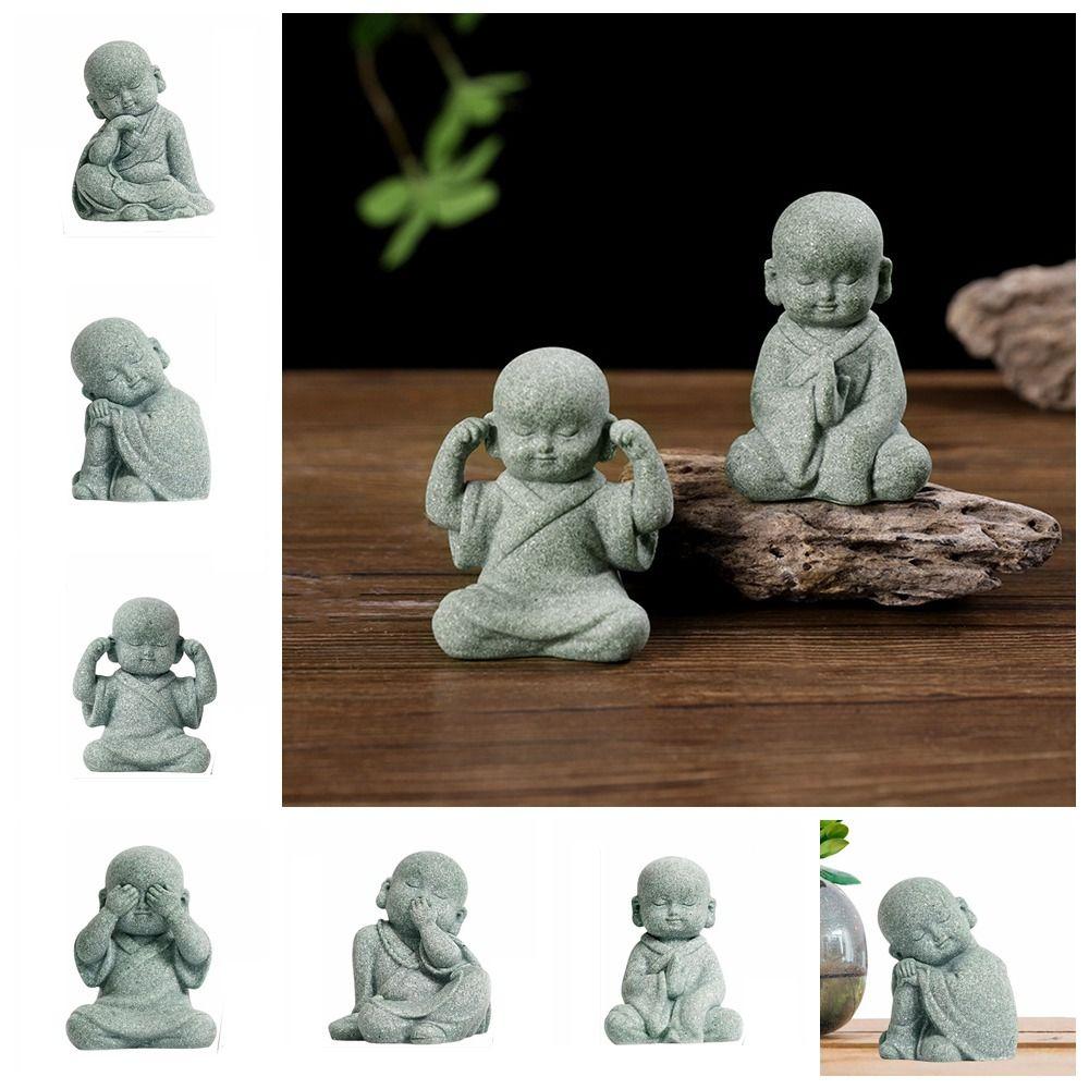 Chinese Style Mini Bald Monk Cute Buddha Statue Funny Little Monk Ornament Aquarium Decor
Chinese Style Mini Bald Monk Cute Buddha Statue Funny Little Monk Ornament Aquarium Decor