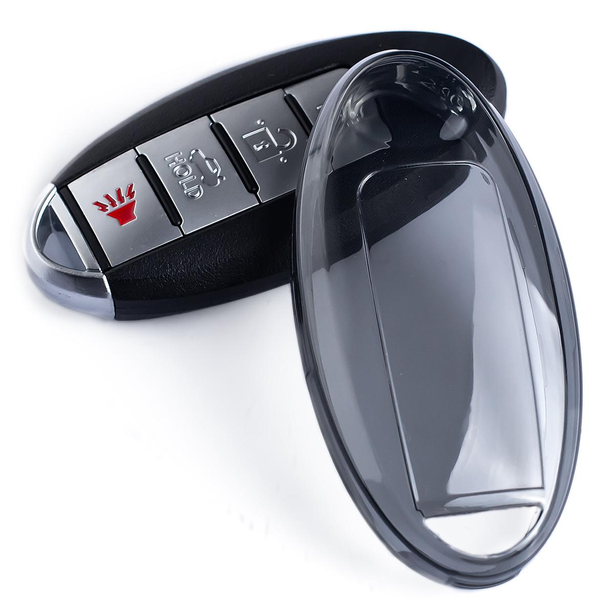 Тонкий чехол-брелок для автомобильного ключа For Nissan Rogue Sport Qashqai X-Trail Note Titan Juke Kicks Micra Murano Черный Прозрачный
Тонкий чехол-брелок для автомобильного ключа For Nissan Rogue Sport Qashqai X-Trail Note Titan Juke Kicks Micra Murano Черный Прозрачный