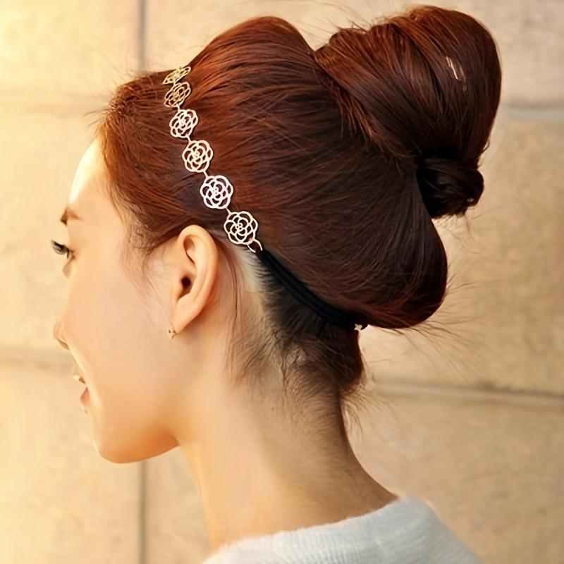 Бохо-шик Полая роза Цветок Повязка на голову - Сплав, Без перьев, Идеально подходит для нарядных образов и в качестве аксессуара для волос золотистый
Бохо-шик Полая роза Цветок Повязка на голову - Сплав, Без перьев, Идеально подходит для нарядных образов и в качестве аксессуара для волос золотистый