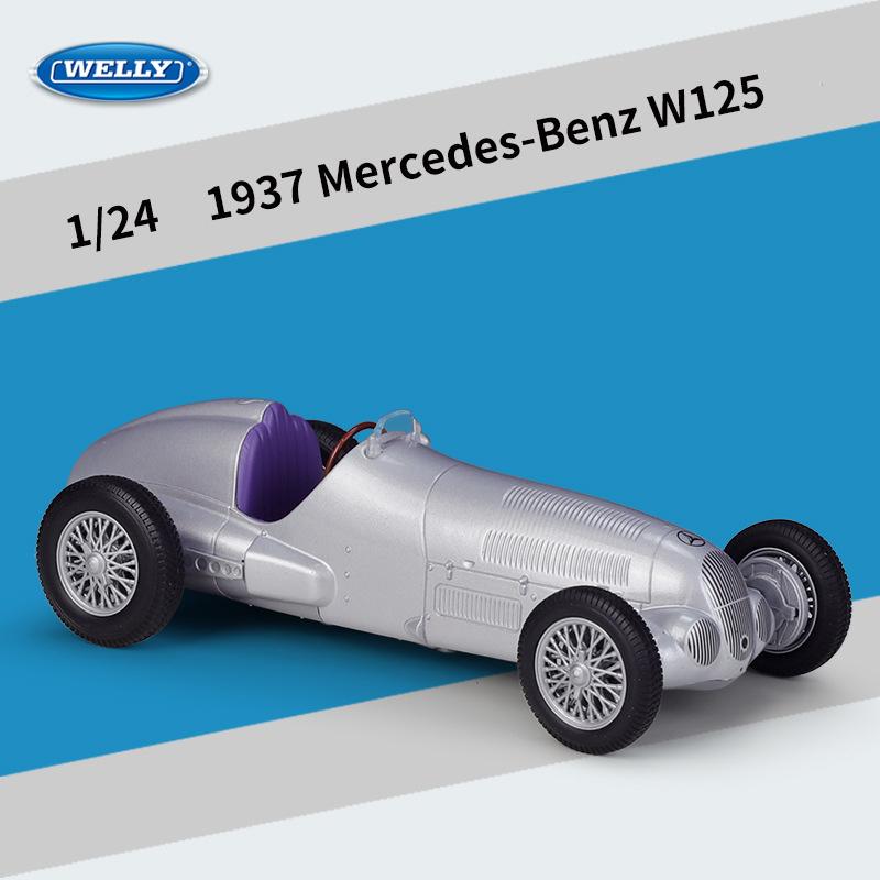 WELLY 1:24 Mercedes-Benz W125 1937 Alloy Car Diecasts & Toy Vehicles Car Model Miniature Scale Model Car For Children
WELLY 1:24 Mercedes-Benz W125 1937 Alloy Car Diecasts & Toy Vehicles Car Model Miniature Scale Model Car For Children