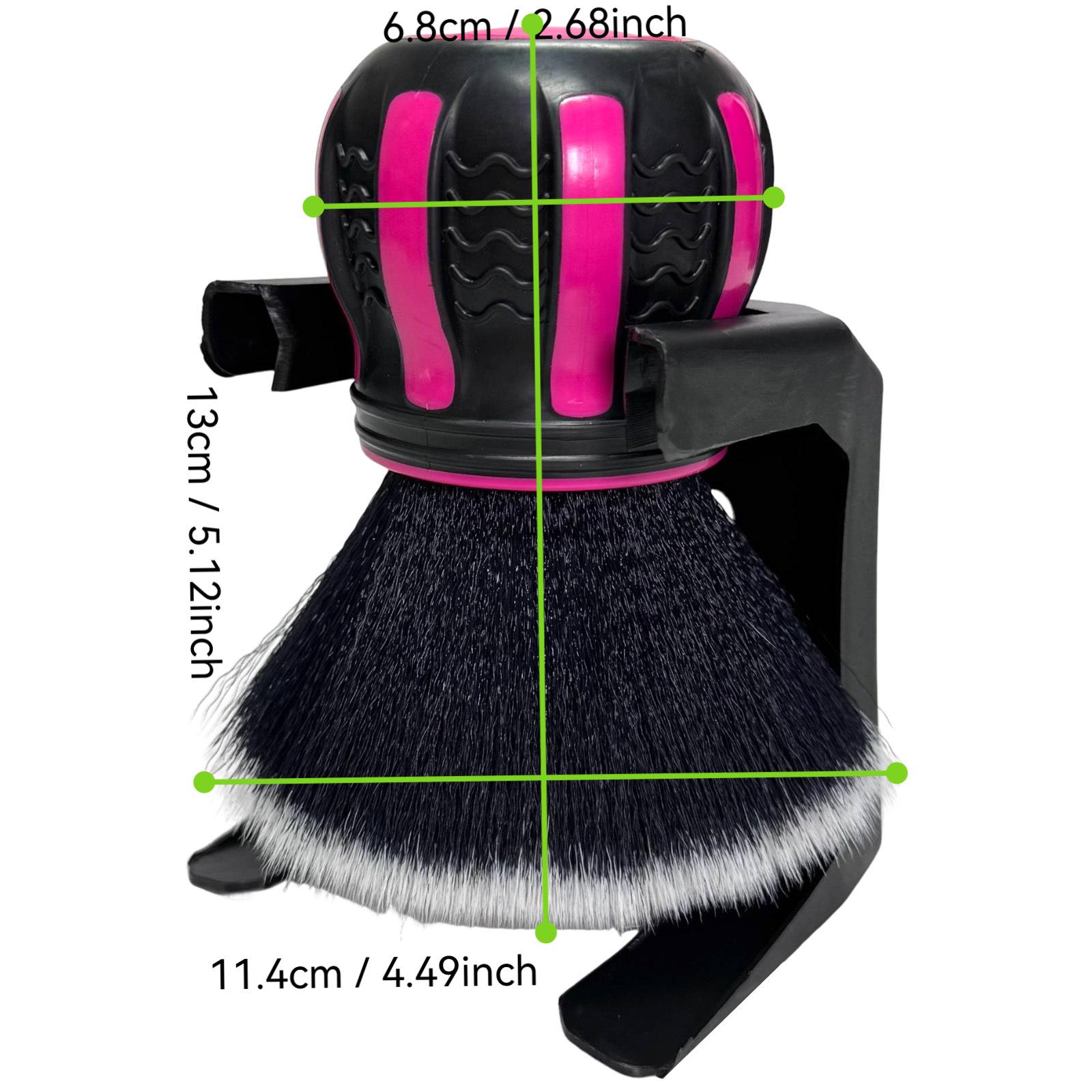 Large Soft Bristle Car Interior Detail Brush with Detachable Handle 14.5*10*9 cm/270 g
Large Soft Bristle Car Interior Detail Brush with Detachable Handle 14.5*10*9 cm/270 g