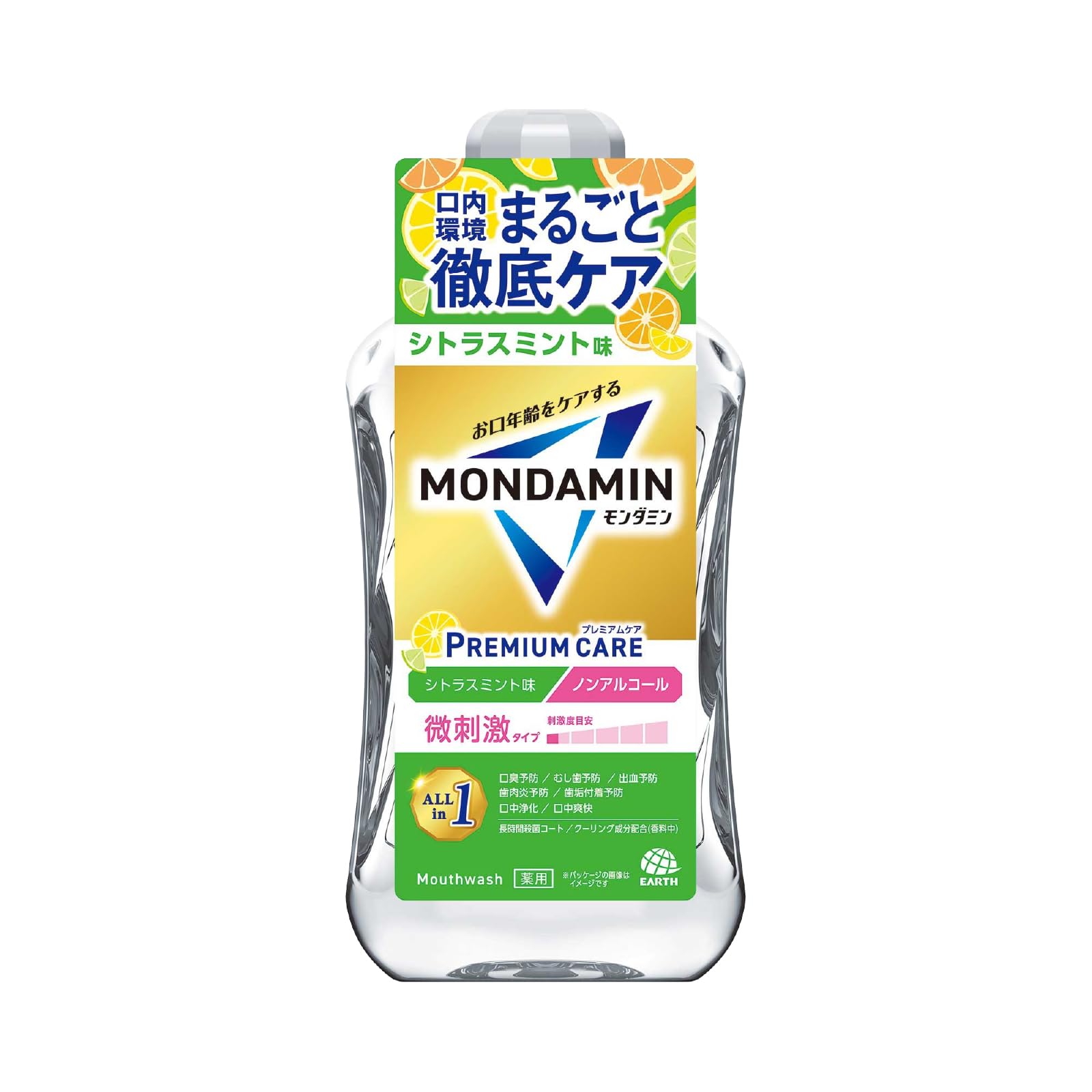 Mondamin Premium Care Citrus Mint Low for Preventing Bad Bleeding and Mouthwash, Alcohol-Free, 1000mL, Irritation, Breath, Cavities, Toothpaste,
Mondamin Premium Care Citrus Mint Low for Preventing Bad Bleeding and Mouthwash, Alcohol-Free, 1000mL, Irritation, Breath, Cavities, Toothpaste,