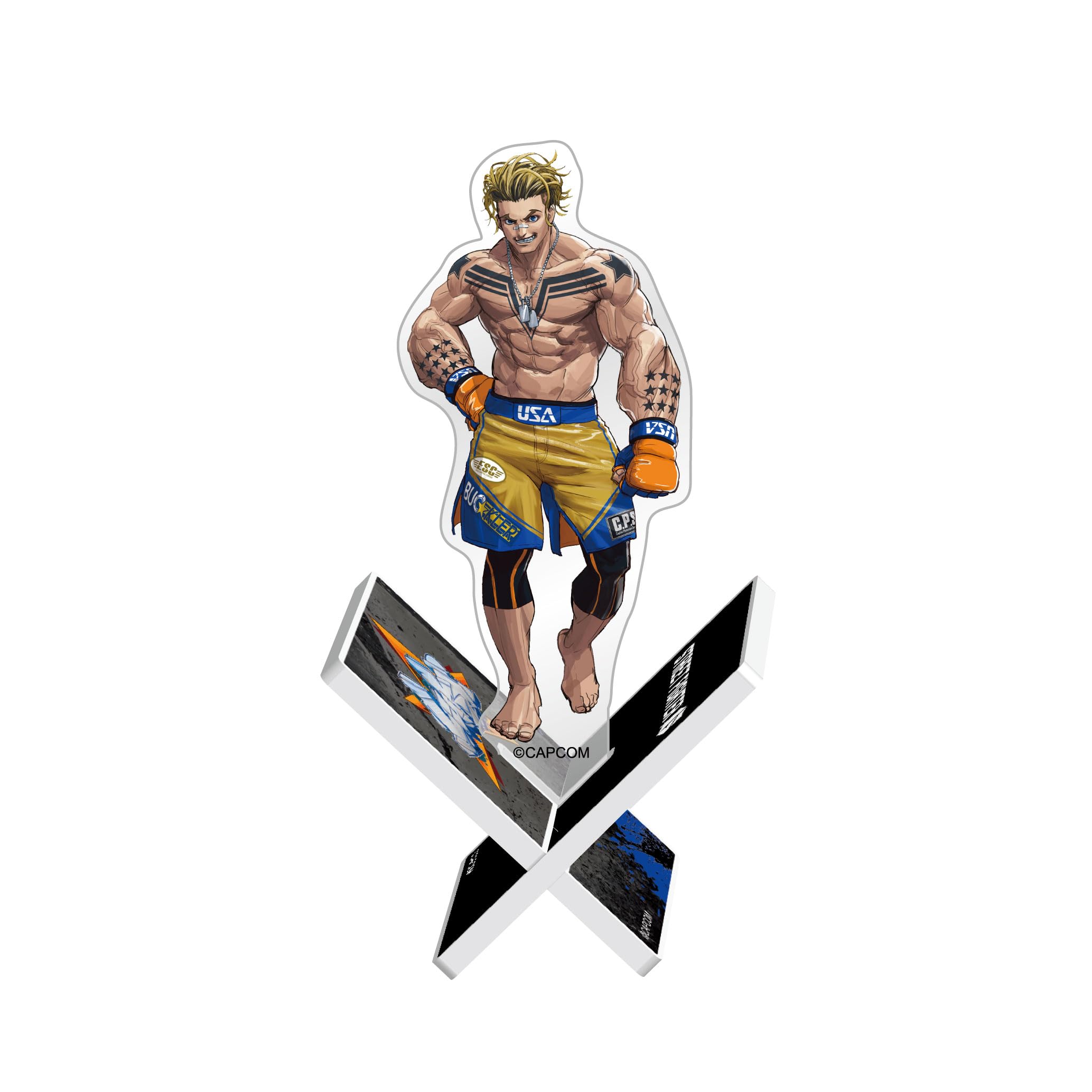 Capcom Batten Acrylic Stand Street Fighter 6 Luke Outfit3 H110 x W60mm Acrylic Approx.
Capcom Batten Acrylic Stand Street Fighter 6 Luke Outfit3 H110 x W60mm Acrylic Approx.