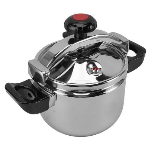 Pressure Cooker, Large Capacity Stainless Steel Pressure Cooker, Explosion-Proof Double-Bottom Pressure Canner, Quick Cooker for Gas and Induction Sto
Pressure Cooker, Large Capacity Stainless Steel Pressure Cooker, Explosion-Proof Double-Bottom Pressure Canner, Quick Cooker for Gas and Induction Sto