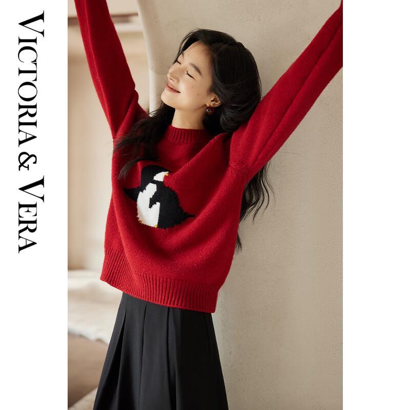 VICTORIA&VERA Женский свитер из жаккардового трикотажа с пингвинами M
VICTORIA&VERA Женский свитер из жаккардового трикотажа с пингвинами M