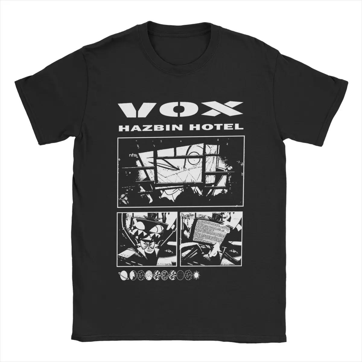 Футболки VOX Hazbins Hotels для мужчин, повседневная футболка из 100% хлопка с круглым вырезом и коротким рукавом, одежда больших размеров S чёрный
Футболки VOX Hazbins Hotels для мужчин, повседневная футболка из 100% хлопка с круглым вырезом и коротким рукавом, одежда больших размеров S чёрный