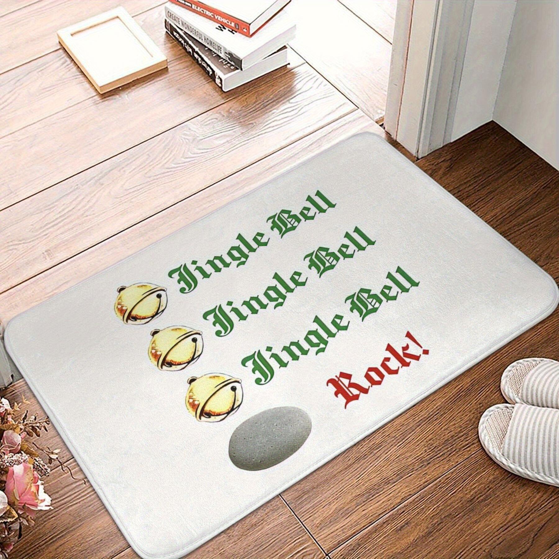Jingle Bells! Christmas Door Mat-Lightweight, Non-Slip, Machine Washable Polyester Welcome Mat, Suitable for Bathroom, Bedroom a 40x60cm
Jingle Bells! Christmas Door Mat-Lightweight, Non-Slip, Machine Washable Polyester Welcome Mat, Suitable for Bathroom, Bedroom a 40x60cm