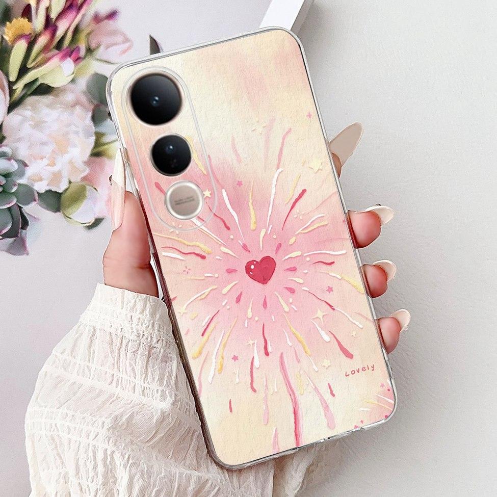 For Vivo V50 Lite 5G Case Cover Cute Cat Luxury Fashion Flowers Funny Cool Painted Back Cover For Vivo V50Lite 5G Phone Case Vivo V50 Lite 5G
For Vivo V50 Lite 5G Case Cover Cute Cat Luxury Fashion Flowers Funny Cool Painted Back Cover For Vivo V50Lite 5G Phone Case Vivo V50 Lite 5G