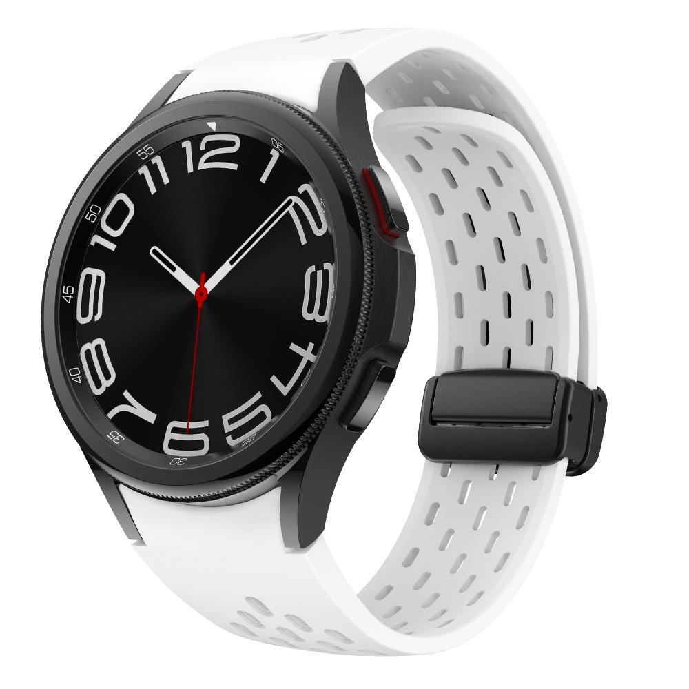 Foldable Buckle Bracelet Magnetic Watch Band Soft Silicone Strap for Samsung galaxy watch 6/5/4
Foldable Buckle Bracelet Magnetic Watch Band Soft Silicone Strap for Samsung galaxy watch 6/5/4