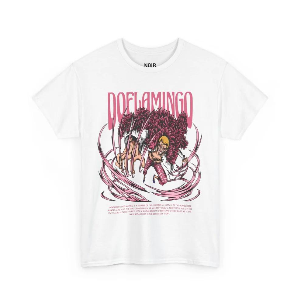 One Piece Joker Doflamingo Graphic Pure Cotton Tshirt Men and Women Anime Style Fashion Comfortable Casual Short Sleeved Shirt 3XL
One Piece Joker Doflamingo Graphic Pure Cotton Tshirt Men and Women Anime Style Fashion Comfortable Casual Short Sleeved Shirt 3XL