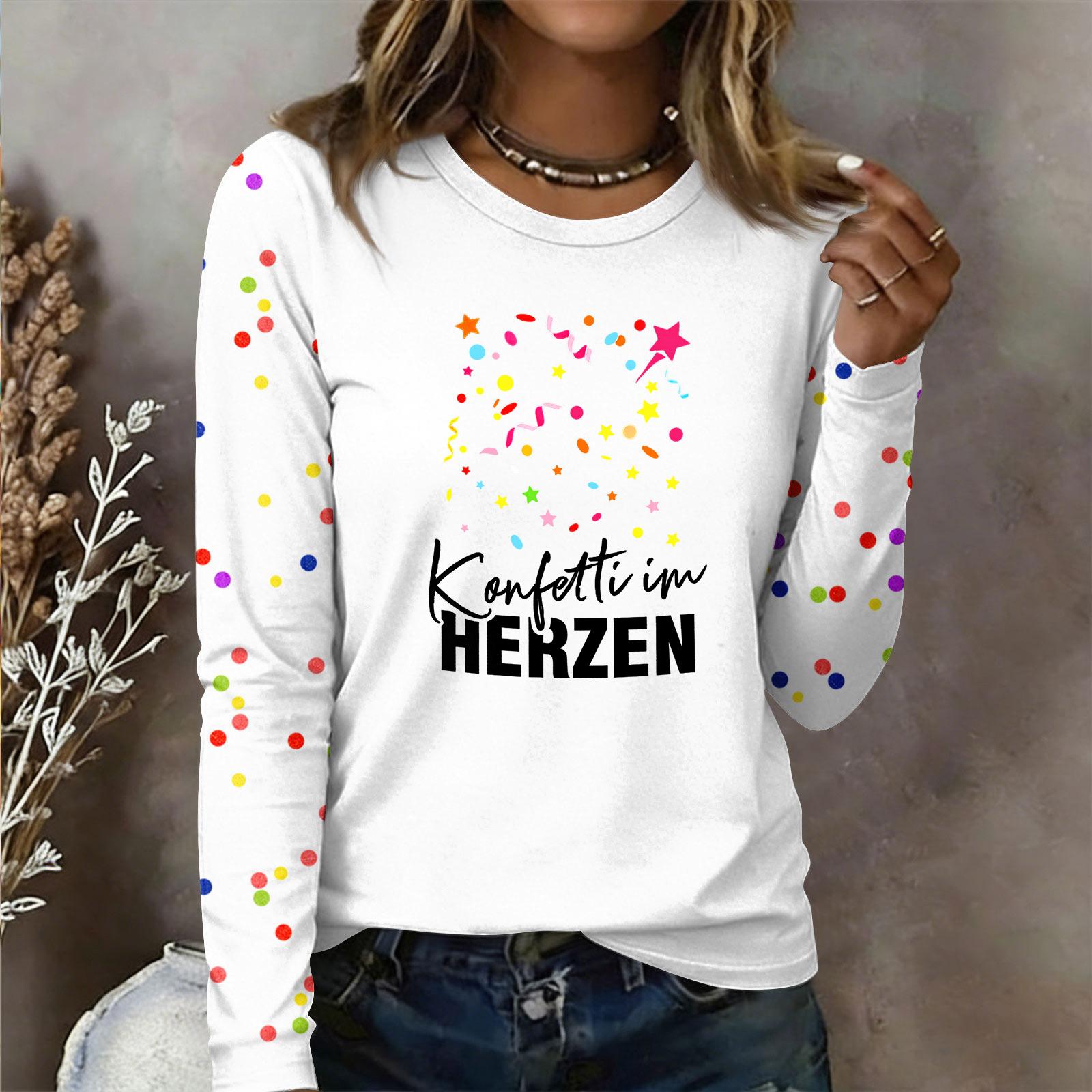 Women s Long Sleeved Shirt Confetti In The Heart Carniva LBarrel Night Confetti Shirts XL жовтий
Women s Long Sleeved Shirt Confetti In The Heart Carniva LBarrel Night Confetti Shirts XL жовтий