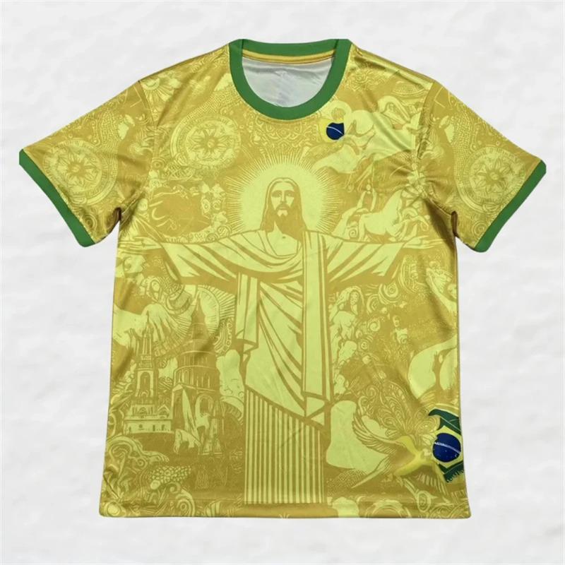 Summer Football Training Top Brazil Special Edition Jesus Football Jersey Adult Children Outdoor Quick-dry Kid s Set Tshirts 6XL
Summer Football Training Top Brazil Special Edition Jesus Football Jersey Adult Children Outdoor Quick-dry Kid s Set Tshirts 6XL