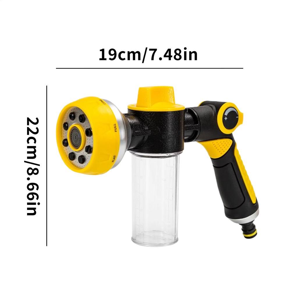 Garden Hose Nozzle Heavy Duty Hose Spray Nozzle With Soap Dispenser Bottle Adjustable Washing Tools For Pets Showering Vehicle
Garden Hose Nozzle Heavy Duty Hose Spray Nozzle With Soap Dispenser Bottle Adjustable Washing Tools For Pets Showering Vehicle