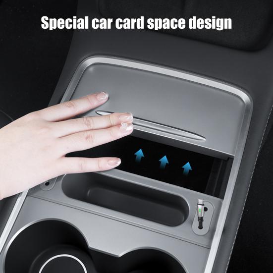 Ящик для хранения с центральным управлением. Органайзер для зарядного кабеля для передачи данных. Простая установка. Внутренняя организация автомобиля. Многофункциональный футляр для хранения для Tesla Model 3/Y. серый
Ящик для хранения с центральным управлением. Органайзер для зарядного кабеля для передачи данных. Простая установка. Внутренняя организация автомобиля. Многофункциональный футляр для хранения для Tesla Model 3/Y. серый