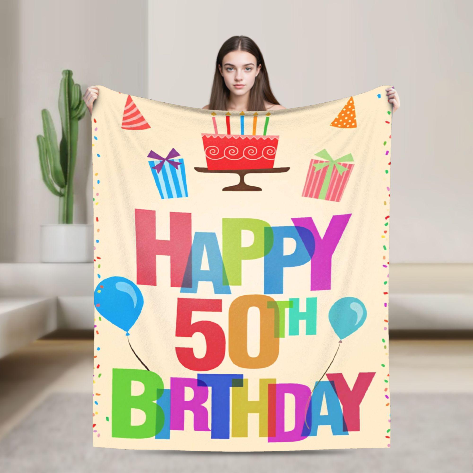 Happy 40th Birthday Flannel Blanket Girls Super Soft Bedding Throws Spring Chair Bedspread Sofa Bed Cover 80x120cm
Happy 40th Birthday Flannel Blanket Girls Super Soft Bedding Throws Spring Chair Bedspread Sofa Bed Cover 80x120cm
