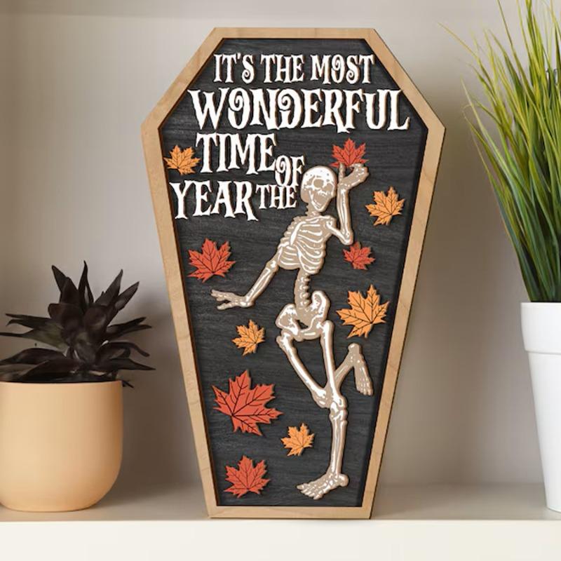 New Halloween Party Party Decoration Atmosphere Ghost Tabletop Ornament Wooden Crafts 30*16
New Halloween Party Party Decoration Atmosphere Ghost Tabletop Ornament Wooden Crafts 30*16