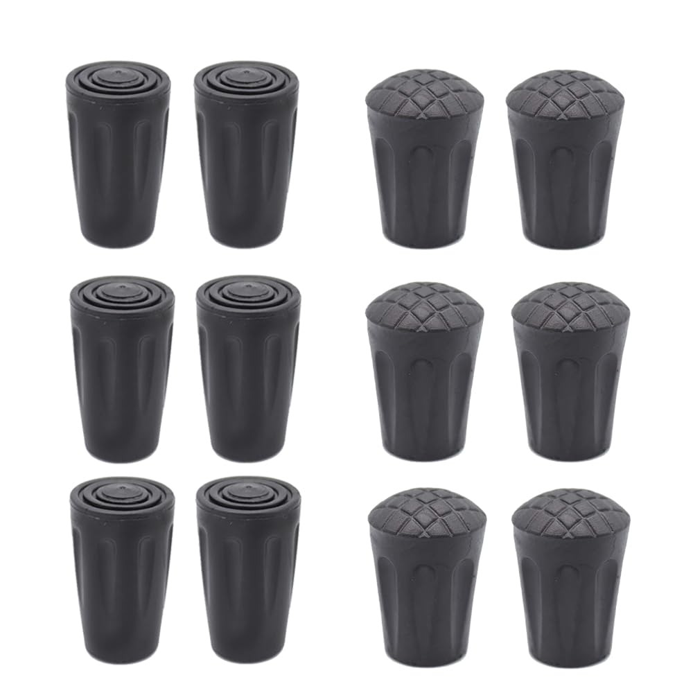 MYLCHBDJ Trekking Pole Rubber Pole Set of Tip Abrasion General Purpose Replacement Hiking Cap, Cap, Cap, 12, Replacement, Non-slip, Protection,
MYLCHBDJ Trekking Pole Rubber Pole Set of Tip Abrasion General Purpose Replacement Hiking Cap, Cap, Cap, 12, Replacement, Non-slip, Protection,