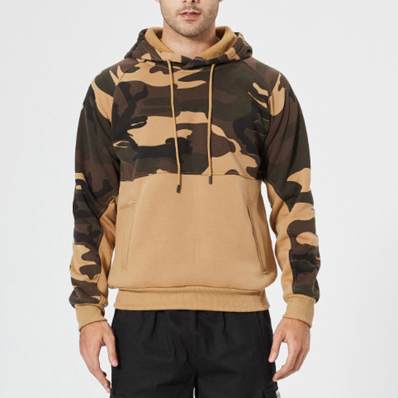 Men s Fashion Camouflage Sweatshirt Men s Drawstring Ribbed Closure Raglan-sleeves Hoodie XL
Men s Fashion Camouflage Sweatshirt Men s Drawstring Ribbed Closure Raglan-sleeves Hoodie XL