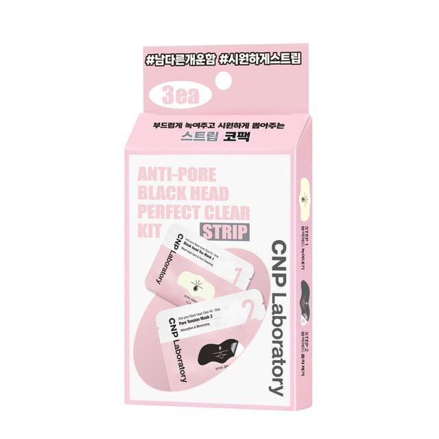 CNP Laboratory - Anti-Pore Black Head Clear Kit Strip 3 sets
CNP Laboratory - Anti-Pore Black Head Clear Kit Strip 3 sets