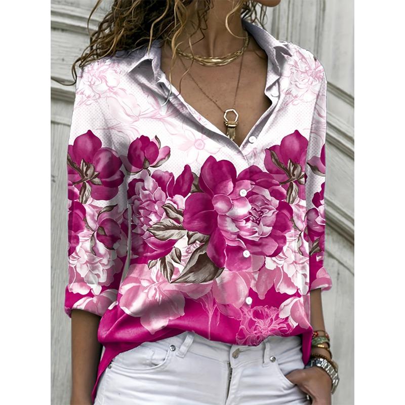 Plus Size 2024 Summer New Women s Printed Pattern Shirt Single Row Button Lapel Long Sleeve Shirt Polyester Material S
Plus Size 2024 Summer New Women s Printed Pattern Shirt Single Row Button Lapel Long Sleeve Shirt Polyester Material S