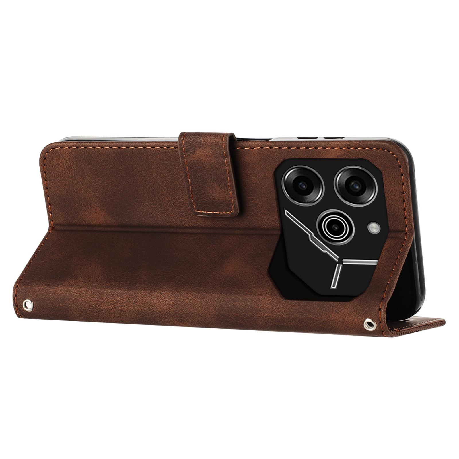 For TECNO Pova 6 Pro 5G LI9 Case Triangle Imprinted PU Leather Wallet Smartphone Cover Brown
For TECNO Pova 6 Pro 5G LI9 Case Triangle Imprinted PU Leather Wallet Smartphone Cover Brown