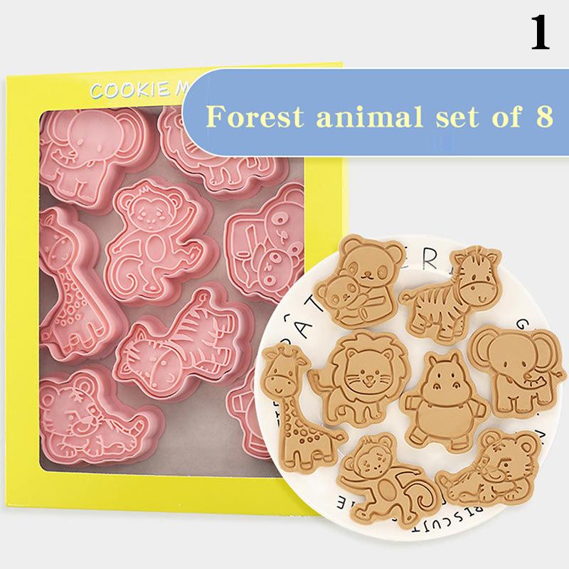 8Pcs/Set Biscuit Mold Forest Animal Shape Cookie Cutter Icing Fondant Cake Decoration Tool 1(A)
8Pcs/Set Biscuit Mold Forest Animal Shape Cookie Cutter Icing Fondant Cake Decoration Tool 1(A)