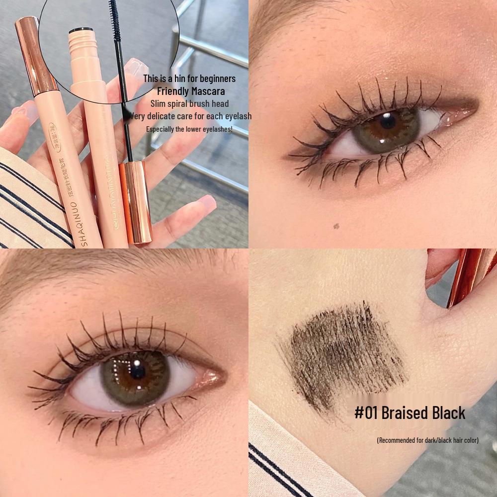 Shaqinuo Smudge-Proof Waterproof Mascara - Voluminous, Long-Lasting Curl with Dense, Natural-Looking Length.
Shaqinuo Smudge-Proof Waterproof Mascara - Voluminous, Long-Lasting Curl with Dense, Natural-Looking Length.