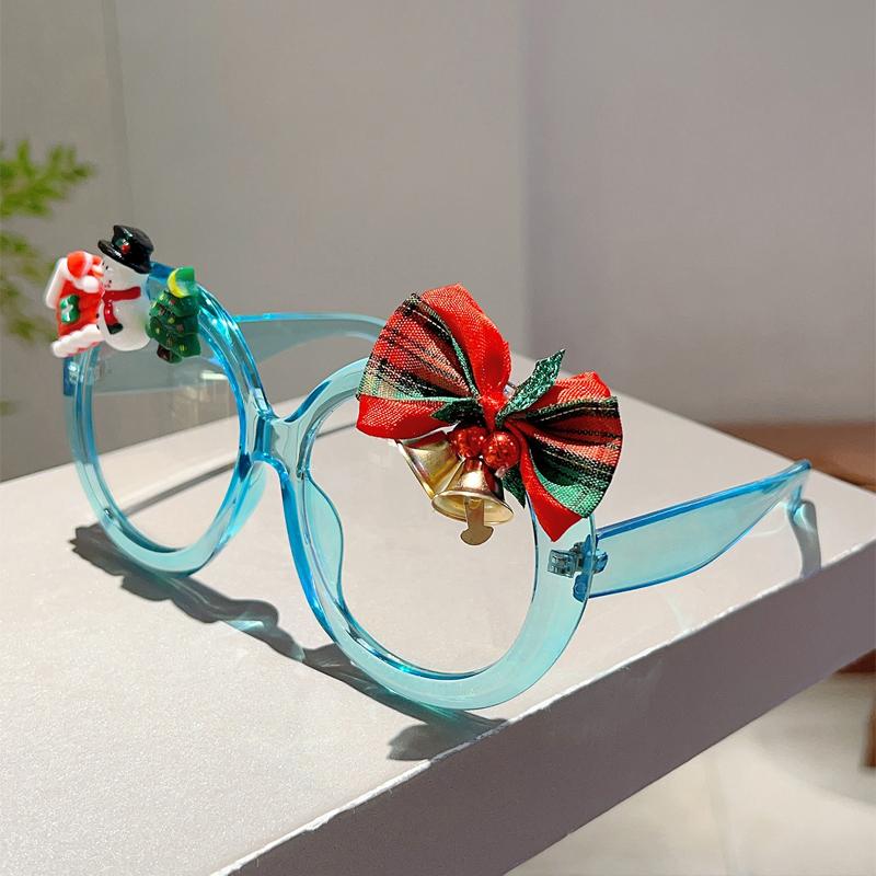 GM LUMIAS Christmas Decor Glasses Women Fashion Cute Oversized Round Optical Frames Trendy New in Handmade Holiday Prop Eyewear зніміть синього кольору
GM LUMIAS Christmas Decor Glasses Women Fashion Cute Oversized Round Optical Frames Trendy New in Handmade Holiday Prop Eyewear зніміть синього кольору