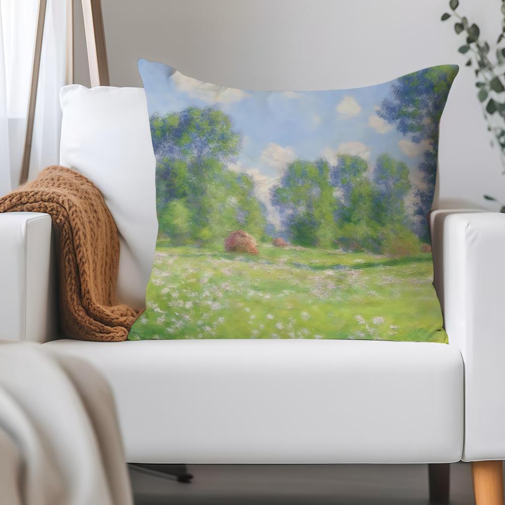 Retro Art C-Claude Monet Pillow Case Applicable Space For Guest Rooms Interiors Cars Office House Decoration 12x12Inch
Retro Art C-Claude Monet Pillow Case Applicable Space For Guest Rooms Interiors Cars Office House Decoration 12x12Inch