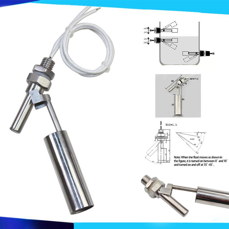 PDTO 0-220 В из нержавеющей стали поплавковый переключатель уровня воды датчик уровня резьба M10
PDTO 0-220 В из нержавеющей стали поплавковый переключатель уровня воды датчик уровня резьба M10