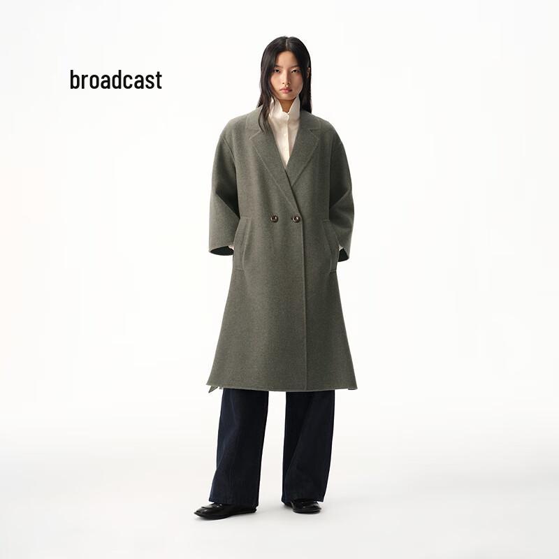 Broadcast Women s Belted Loose Mid-length Wool Blend Coat M
Broadcast Women s Belted Loose Mid-length Wool Blend Coat M