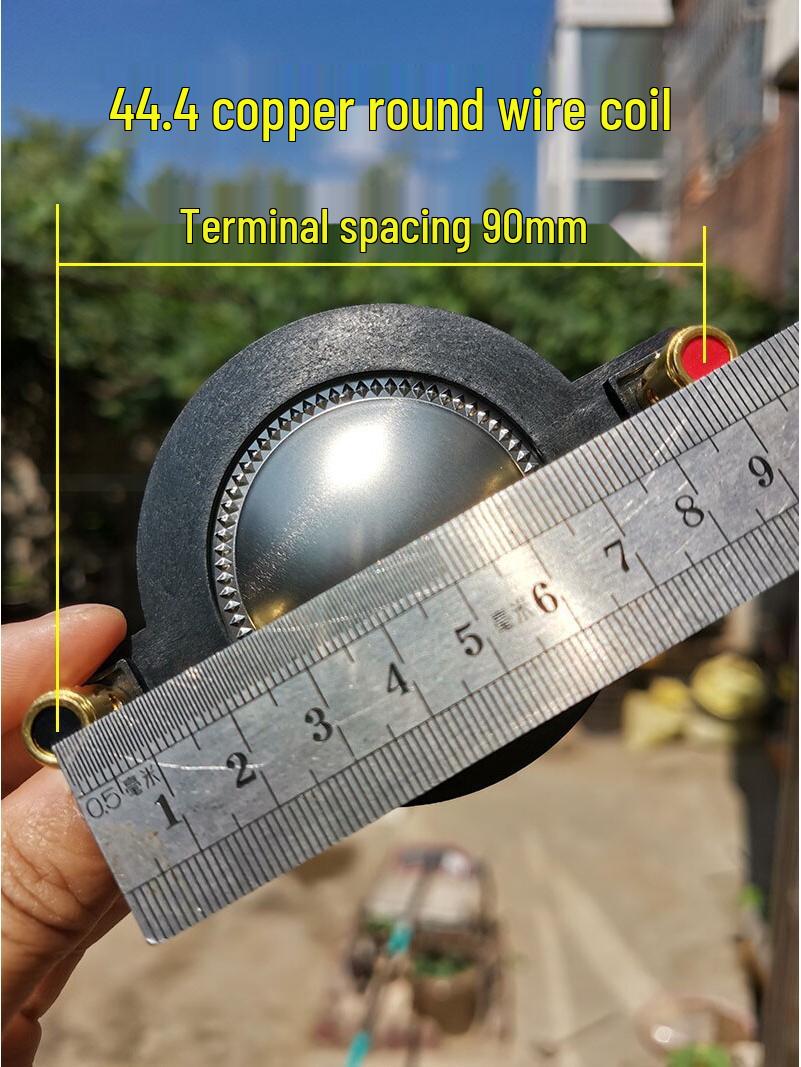 High-Frequency Horn Speaker, 44.4 Voice Coil, Post Titanium Diaphragm, Clad Aluminum Flat Wire, Performance Repair Parts 44.4 Aluminum Clad Flat Wire 1pc
High-Frequency Horn Speaker, 44.4 Voice Coil, Post Titanium Diaphragm, Clad Aluminum Flat Wire, Performance Repair Parts 44.4 Aluminum Clad Flat Wire 1pc
