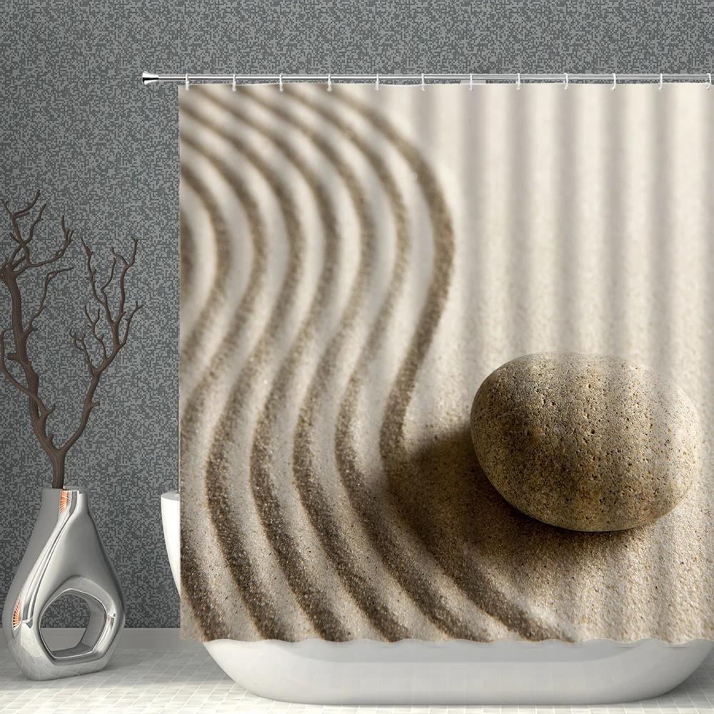 Pebble Print Polyester Fabric Shower Curtain Creative Grey Ripple Waterproof Bath Screen Bathroom Bathtub Home Decor With Hooks W90XH180cm
Pebble Print Polyester Fabric Shower Curtain Creative Grey Ripple Waterproof Bath Screen Bathroom Bathtub Home Decor With Hooks W90XH180cm