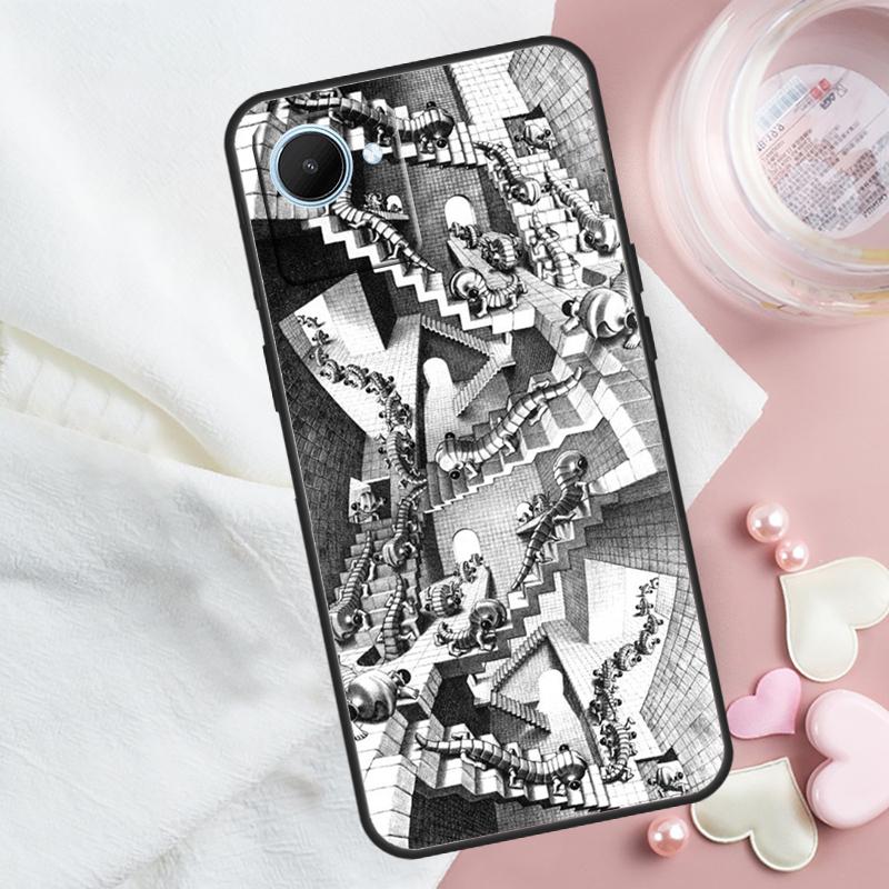 Escher Staircases For Realme 14 10 11 12 13 Pro Plus GT 6 5 6T GT7 Pro C61 C55 C53 C51 C21Y C25S C75 C67 Case Realme GT6
Escher Staircases For Realme 14 10 11 12 13 Pro Plus GT 6 5 6T GT7 Pro C61 C55 C53 C51 C21Y C25S C75 C67 Case Realme GT6