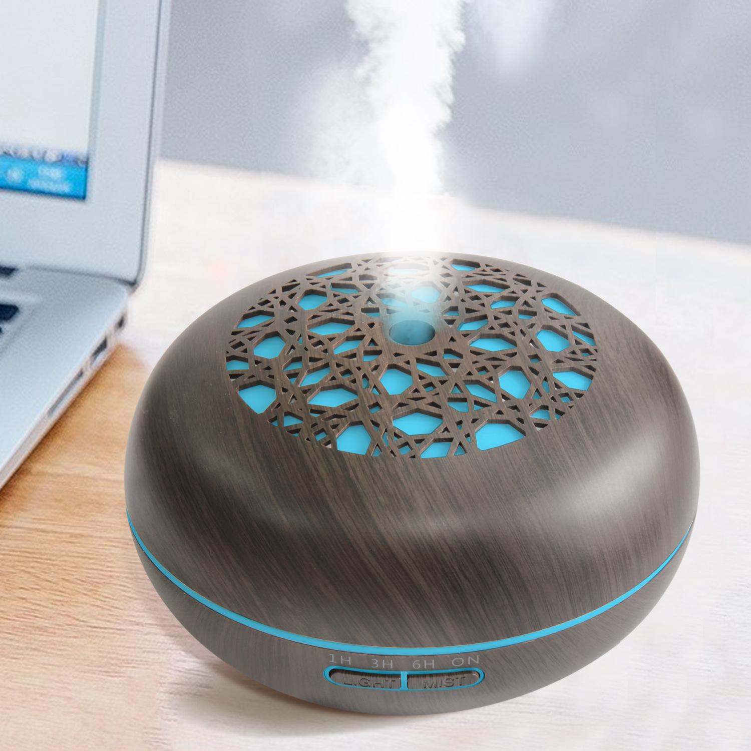 550ml Essential Oil Diffuser with Remote Control & 7 Color Light, Ultrasonic Aromatherapy Humidifier for Home, Office, Bedroom темний колір блондин
550ml Essential Oil Diffuser with Remote Control & 7 Color Light, Ultrasonic Aromatherapy Humidifier for Home, Office, Bedroom темний колір блондин