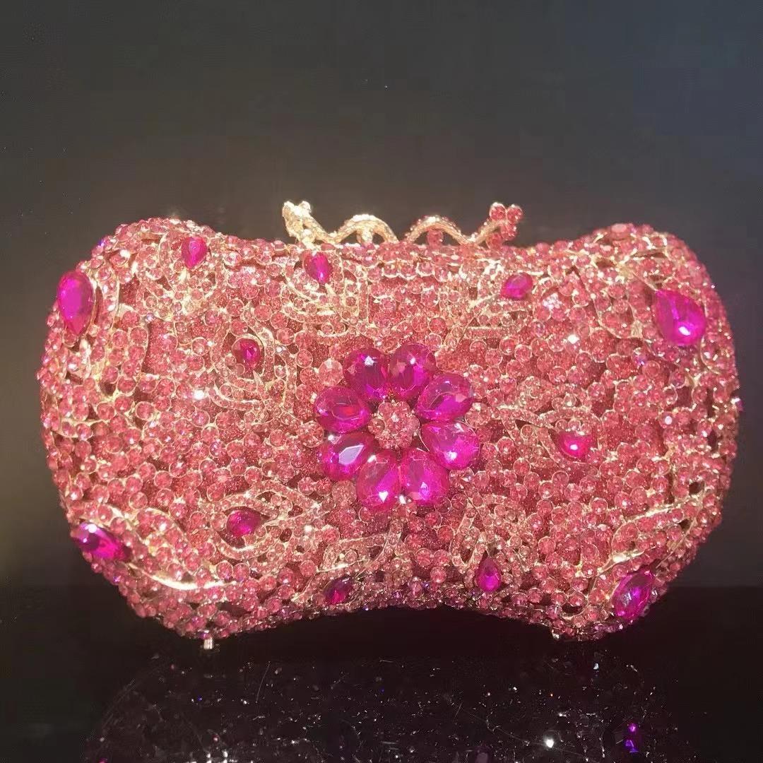 Rhinestone Crystal Clutch Evening Purse WHTUOHENG Silver/Green/Red Women Diamond Lady Evening Bags Dinner Party Handbag 20.5cmX12.5cmX6cm фуксия
Rhinestone Crystal Clutch Evening Purse WHTUOHENG Silver/Green/Red Women Diamond Lady Evening Bags Dinner Party Handbag 20.5cmX12.5cmX6cm фуксия